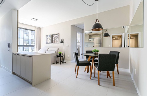 Carvoeira Apartment | WI-FI 300MB | 400m from UFSC #CARV01