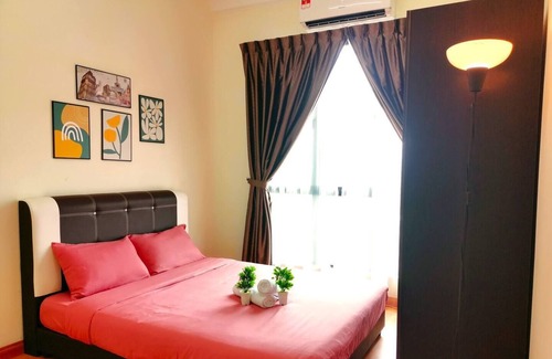 Johor Bahru Apartment | WI-FI Cozy 2BR CityView Paradigm