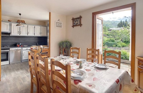 Saint-Marcel Apartment | Wifi, terrace, balcony, ski locker, 77m², Saint Martin de Belleville