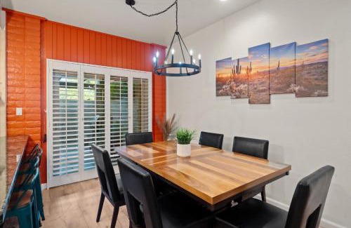 South Scottsdale House | Wild Wild West Foosball Fire Pit & Shared Pool