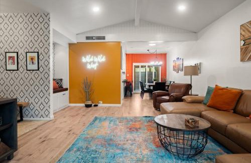 South Scottsdale House | Wild Wild West Foosball Fire Pit & Shared Pool