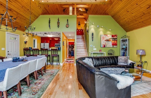 Presque Isle House | Wilderness retreat w/a foosball table, wet bar, Kayaks, Paddle boards & W/D