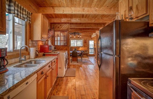 San Juan River Village Cabin | WilderRest: Cozy Mountain Home with Hot Tub, Game Room, Beautiful Views and Great Activities Nearby!