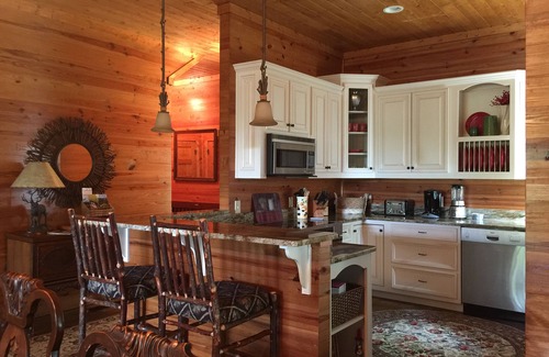 Cullowhee House | Wildwood Cabin on two acres with mountain views