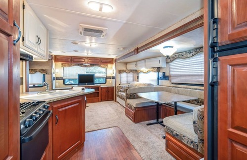 Miller Beach Apartment | Wildwood Camper: Grill, Firepit and Pets OK