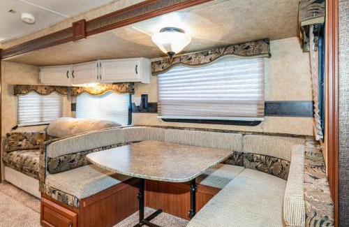 Miller Beach House | Wildwood Camper: Grill Firepit Pets OK