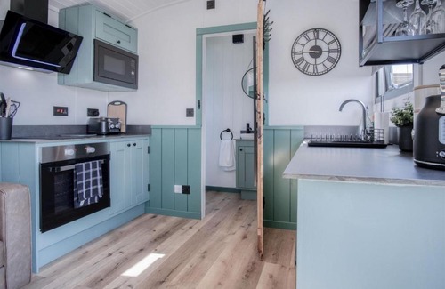 Saundersfoot Ski Chalet | Willows Rest - 1 Bed Shepherds Hut - Pentlepoir