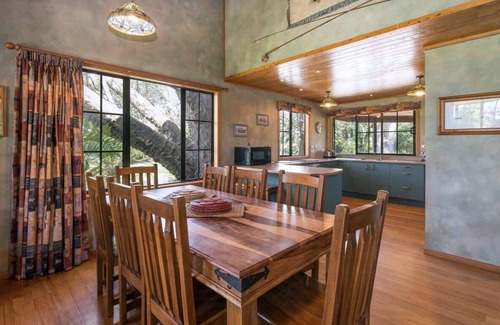 Ngongotaha House | Willowwood Retreat | Rustic Lodge Style Home