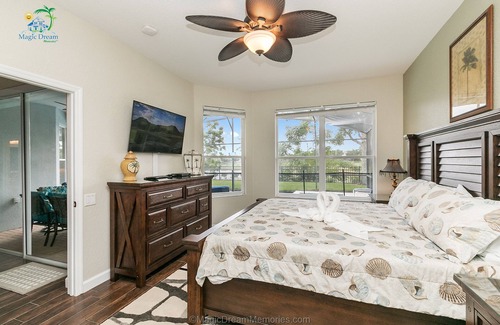 Windsor Hills Villa | Windsor Hills Premium MDM 5/5 Lake View Home w/South Pool - 2 mi from Disney