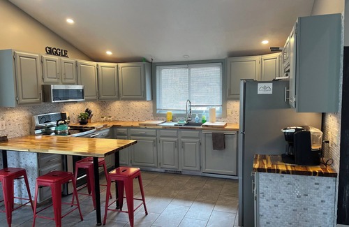 Moultonborough House | Winnipesauke beach access, family and dog friendly home with fenced in Yard.