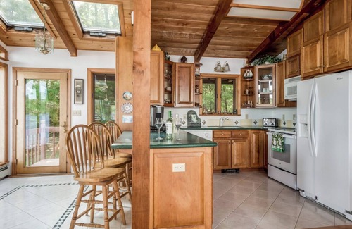 Moultonborough House | Winnipesaukee Waterfront Home For 12 Sand Beach and Dock For Two 24 Ft Boats