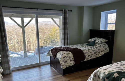 Madison Ski Chalet | Winter paradise on private road with spectacular mountain views.