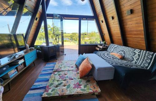 Arroio do Rosa Ski Chalet | Wiri House na beira da Lagoa Doce