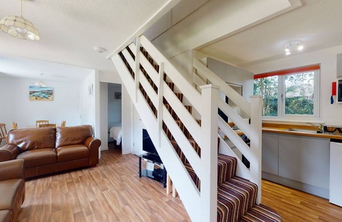 Saint Erth Praze Apartment | With open plan dining and living space equipped modern kitchen and accommodation for up to 7 guests