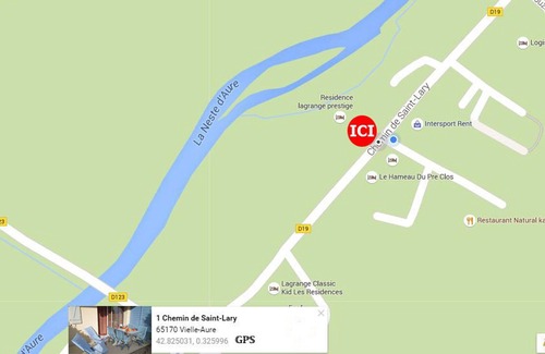 Vielle-Aure Apartment | With terrace exp south, near lifts, WI FI internet