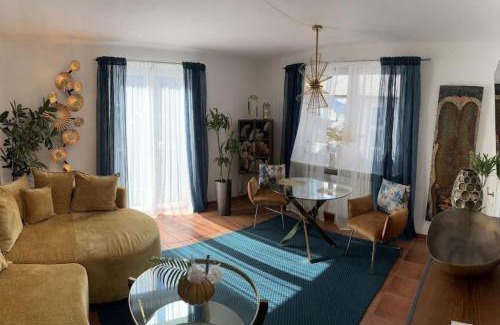 Grossgmain Apartment | Wohnung 3 mit Balkon und Bergblick
