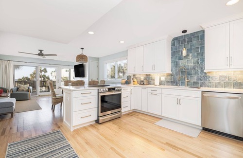 Charleston County Condo | Wonderful Oceanfront Condo overlooking Pool & Beach new renovations January 2025