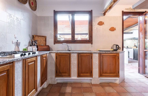 Geremeas Villa | Wonderful private villa for 6 guests with TV, patio and parking