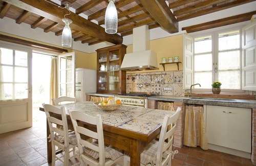 Cascine-La Croce Villa | Wonderful private villa with private pool, A/C, WIFI, TV, terrace and panoramic view, close to L.