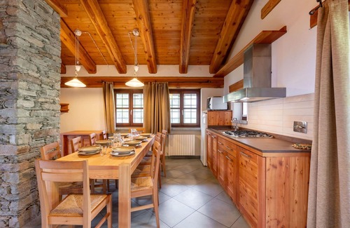 Sampeyre House | Wonderful private villa for 9 guests with TV and patio