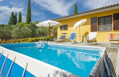 Certaldo Villa | Wonderful private villa with WIFI, private pool, A/C, terrace, pets allowed, panoramic view, parking