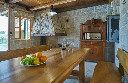 Jesenice Villa | Wonderful private villa for 12 guests with A/C, hot tub, WIFI, private pool, TV, terrace and par.