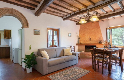 San Gimignano Villa | Wonderful villa with WIFI, A/C, private pool, TV, patio, pets allowed, panoramic view and parking