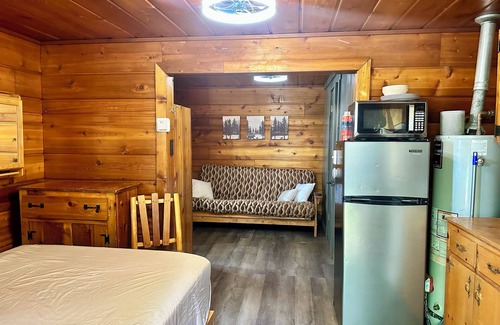 Gaylord Cabin | Woodland SKI SNOWMOBILE Cabin semi-rustic pets ok
