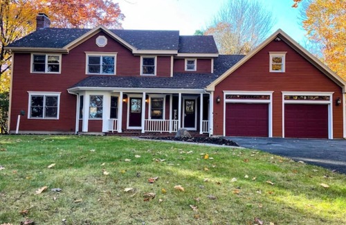North Windham House | Woodland with Fireplace Home