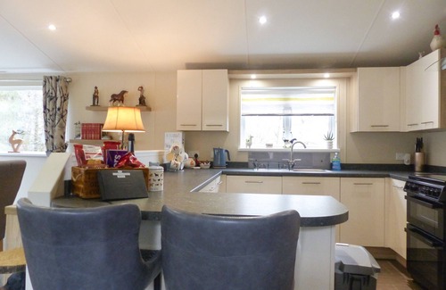 Morpeth Cabin | Woodys Lodge, 3 bedroom premier property on Felmoor Park, Hot tub, dog friendly.