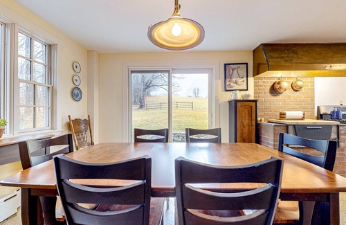 Wilmington House | Working farmhouse on 140 acres with old-world feel & Peloton - dog-friendly
