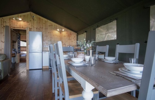 Llangennith RV Rental | Worms Head - Safari Tent - Llangennith
