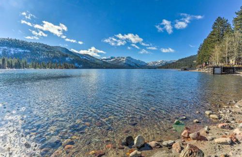 Truckee House | Wraparound Deck and Pool Access Truckee Cabin