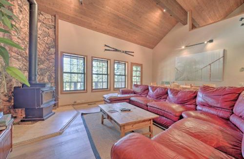 Truckee House | Wraparound Deck and Pool Access Truckee Cabin
