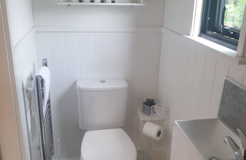 Ely Cabin | Wren - Luxury Shepherd's Hut with Private Hot Tub