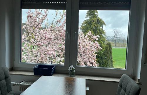 Greven Apartment | Wunderschöne Ferienwohnung mit Balkon auf dem Bauernhof