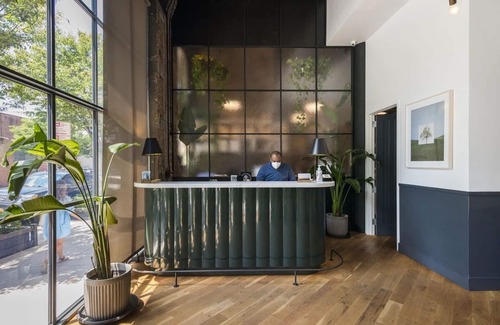 Williamsburg Hotel | Wythe Hotel l Manhattan View King l Luxe Bed & Skyline Views