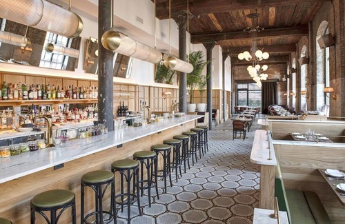 Williamsburg Hotel | Wythe Hotel l Manhattan View King l Luxe Bed & Skyline Views