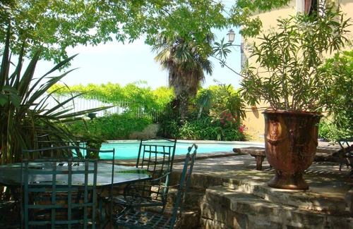 Les Angles House | XVII property panoramic view of the Alpilles 5 min from Avignon