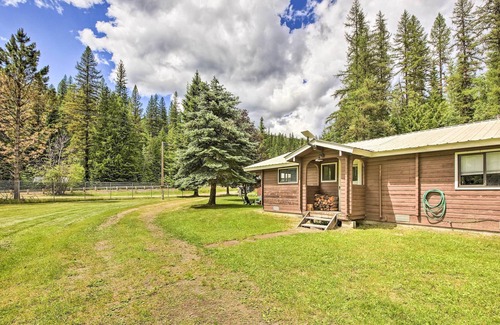Troy Cabin | 'Yaakwards' Log Cabin in Yaak River Valley!