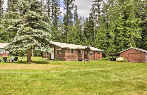 Troy Cabin | 'Yaakwards' Log Cabin in Yaak River Valley!