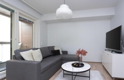 Downtown Kuopio Apartment | Ydinkeskustan uusi kahden makuuhuoneen huoneisto, sauna ja 2 wc
