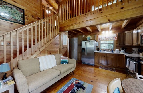 Newport Cabin | Yellow Cabin on the River by RedAwning