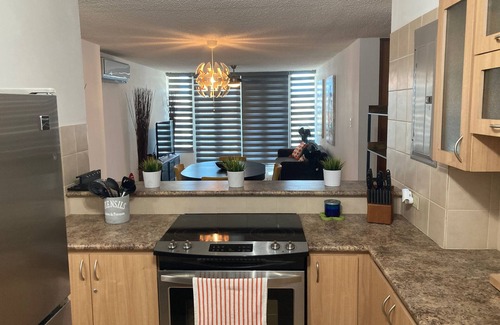 El Combate Condo | Your Cozy Combate beach retreat, 2 bed/2bath, full A/C, free laundry