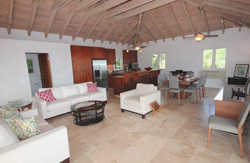 St. John Villa | Your Private Getaway on Bordeaux Mountain: Relax with A/C, Hot Tub, and Breathtaking Views
