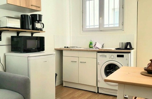 Ivry-port Apartment | Your ZenDay Studio is waiting for you! Located just 1 minute from the bus and 10 minutes from Paris