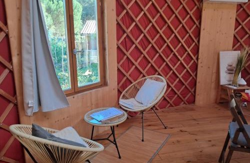 Carcans House | Yourte moderne equipée hiver,été