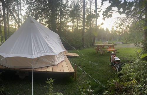 Regional District of Nanaimo RV Rental | Yurt glamour