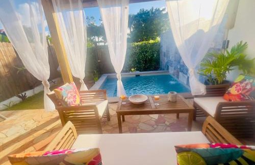Sainte-Luce Apartment | Zandoli piscine, vue mer, paisible, jardin
