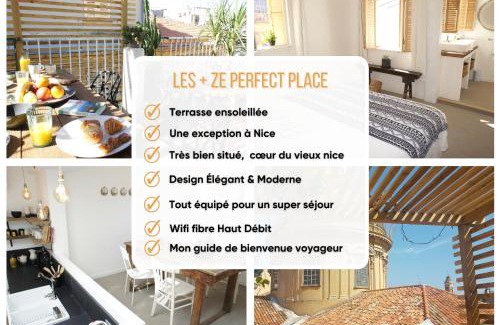 Old Town Apartment | Ze Perfect Place - Vieux Nice - Exceptionnel Appartement - Calme et Terrasse avec vues